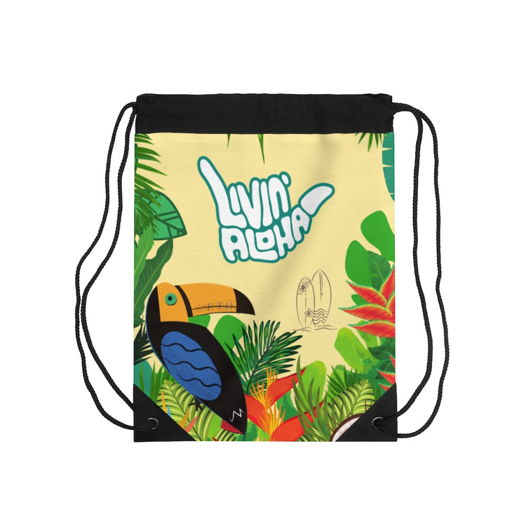 Drawstring Bag (Toucan Surf) - Livin&