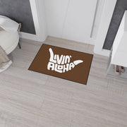 Livin' Aloha Heavy Duty Floor Mat (Brown)