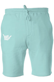 Livin' Aloha Pigment Mint Dyed Fleece Shorts