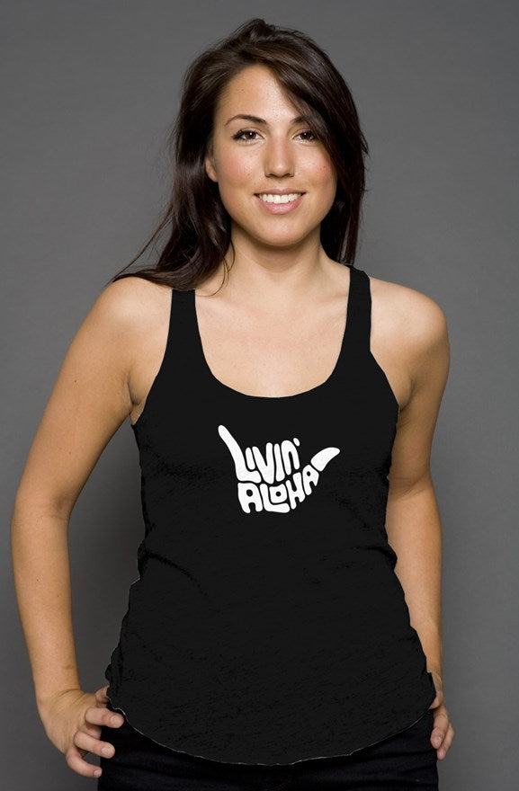 Racerback Black Tank
