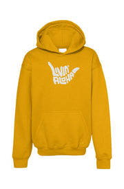 Livin' Aloha Youth Pullover Hoodie (Gold)