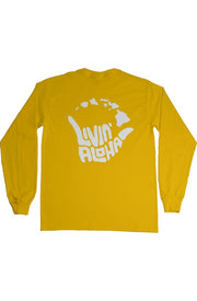 Livin' Aloha Ultra Long Sleeve (Gold)