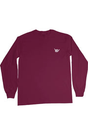 Livin' Aloha Ultra Long Sleeve (Maroon)
