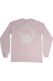Livin' Aloha Ultra Long Sleeve (Light Pink)