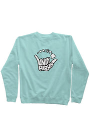 Independent Pigment Mint Dyed Crew Neck