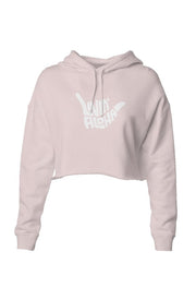Livin' Aloha Lightweight Blush Crop Hoodie