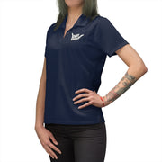 Livin' Aloha Ladies Athletic True Navy Polo Shirt