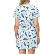 Livin' Aloha Casual Dress (Whales) - Livin' Aloha