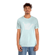 Livin' Aloha Original Jersey Tee (Geyser Light Blue)