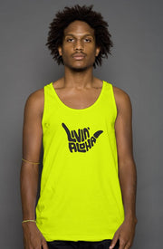 Livin' Aloha Neon Tank (Yellow)