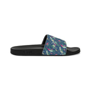 Livin' Aloha Youth Slide Sandals (Parrot Ukulele)