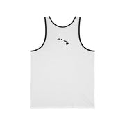 Livin' Aloha Classic Jersey Tank (White) - Livin' Aloha