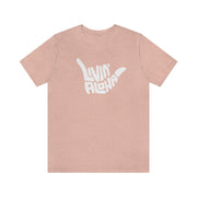 Livin' Aloha Original Jersey Tee (Cameo Peach)