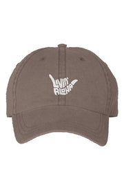 Livin' Aloha Pigment Brown Dyed Cap