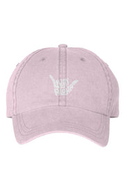 Livin' Aloha Pigment Pink Dyed Cap