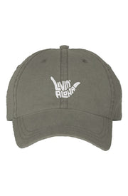 Livin' Aloha Pigment Olive Dyed Cap