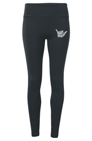Livin' Aloha Ladies' Performance Leggings (Charcoal)