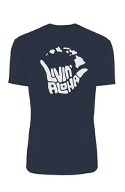 Livin' Aloha Performance Tee Standard (Made from Recycled Plastic Bottles)
