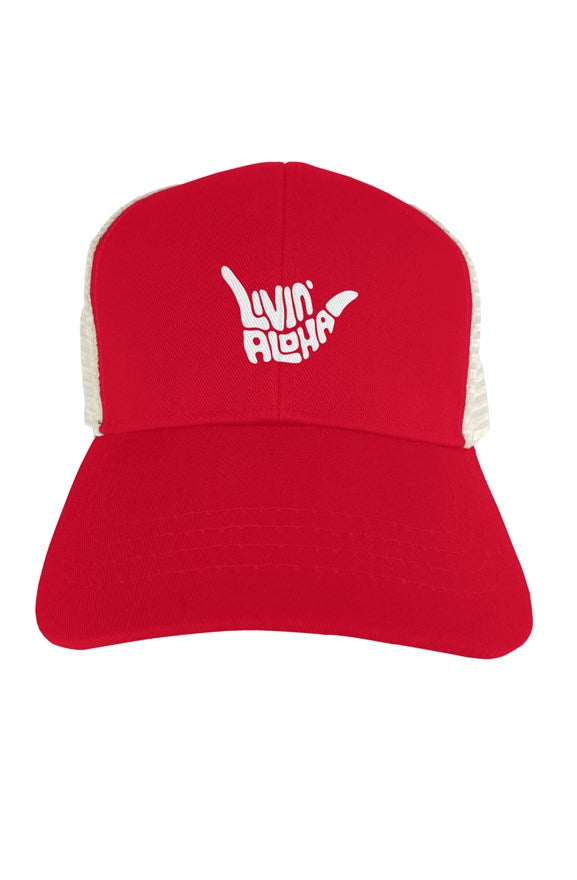 Eco Trucker Organic Recycled Hat Red Oyster