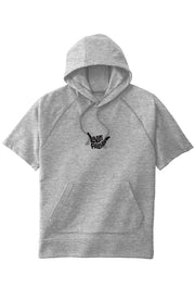 LIVIN' ALOHA TRI-BLEND FLEECE S/S HOODED PULLOVER
