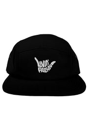 Livin' Aloha Black Camper Hat 