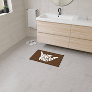 Livin' Aloha Heavy Duty Floor Mat (Brown)