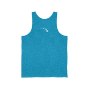 Livin' Aloha Classic Jersey Tank (Aqua Tri-Blends)