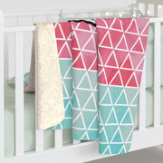 Livin' Aloha Sherpa Fleece Blanket (Geo)