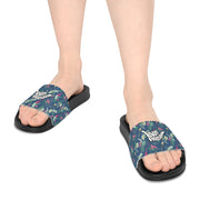Livin' Aloha Youth Slide Sandals (Parrot Ukulele)