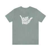 Livin' Aloha Original Jersey Tee (Pewter Gray)