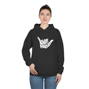 Livin' Aloha Eco Pullover Hoodie Sweatshirt w/ Front and Back - Made from Recycled Plastic (Charcoal Heather)