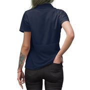 Livin' Aloha Ladies Athletic True Navy Polo Shirt