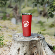 Livin' Aloha Copper Vacuum Insulated Tumbler, 22oz (Red)