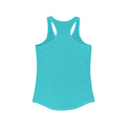 Livin' Aloha Women's Classic Racerback Solid Tahiti Blue Tank - Livin' Aloha