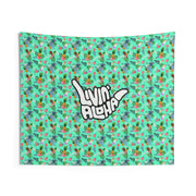 Livin' Aloha Indoor Wall Tapestries Mildew
