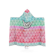 Livin' Aloha Hooded Surf Poncho  (Geo)