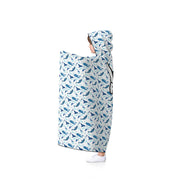 Livin' Aloha Hooded Surf Poncho  (Whales)