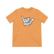 Livin' Aloha Classic Tri-Blend (Orange)