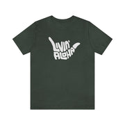 Livin' Aloha Original Jersey Tee (Lunar Green)