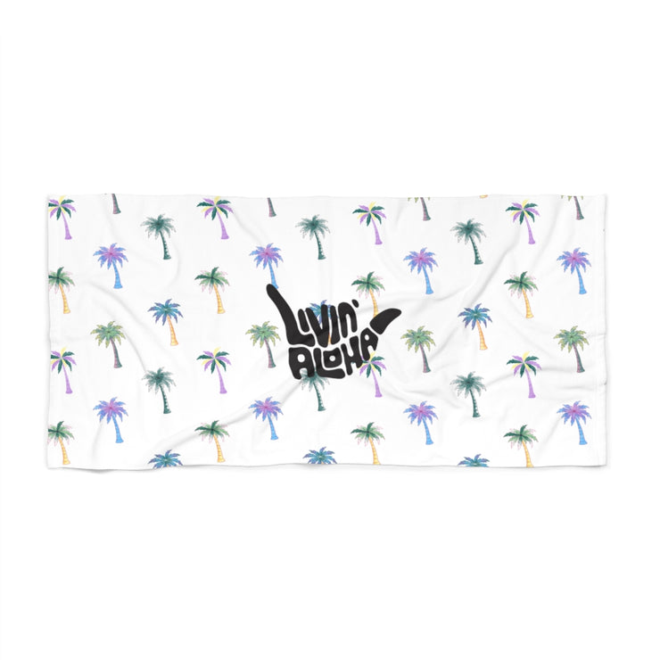 Beach Towel (Luxury Palms) - Livin&