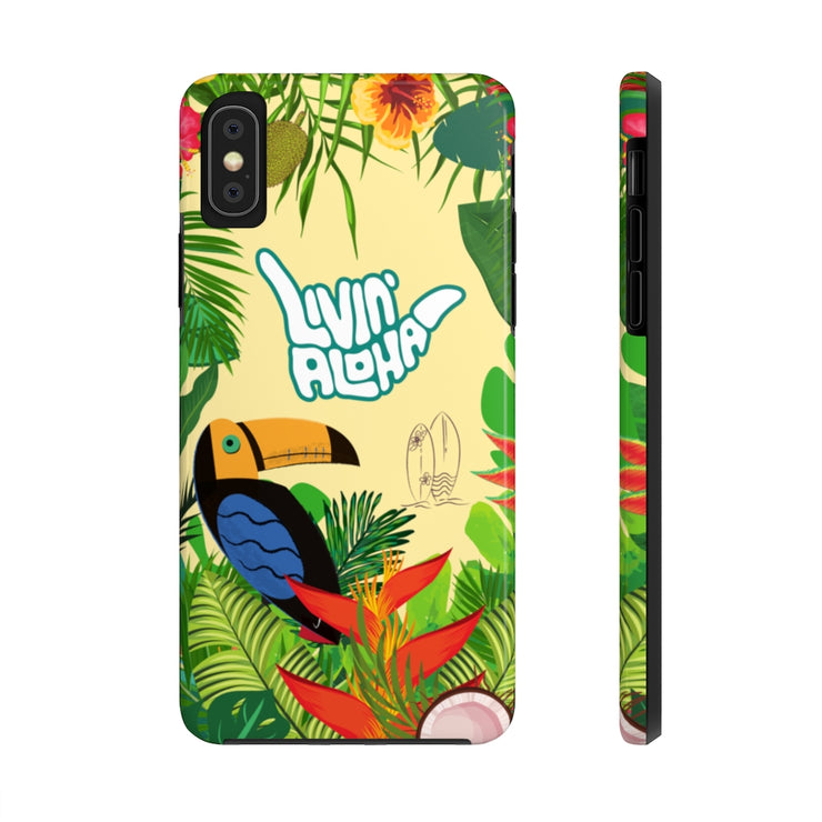 Case Mate Tough Rugged Phone Case (Toucan Surf) - Livin&