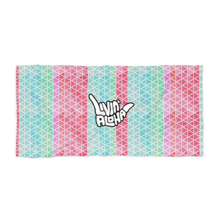 Beach Towel (Geometric Bliss) - Livin&
