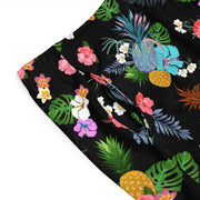 Livin' Aloha Board Shorts (Black Pineapple)