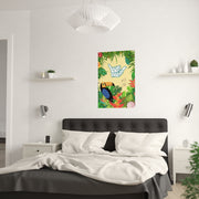 Livin' Aloha Toucan Surf Satin Posters (210gsm)