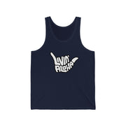 Livin' Aloha Classic Jersey Tank (Navy Blue) - Livin' Aloha