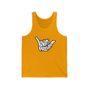 Livin' Aloha Classic Jersey Tank (Gold) - Livin' Aloha
