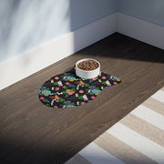 Livin' Aloha Pet Feeding Mat (Black Pineapple)