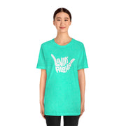 Livin' Aloha Original Jersey Tee (Torquoise Green)