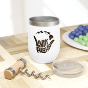Livin' Aloha Wine Tumbler