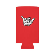Livin' Aloha Soft Can Cooler (Red)